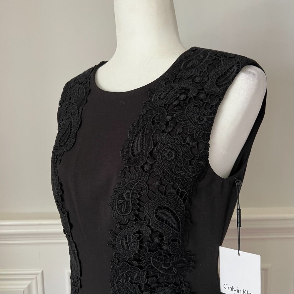 NWT Little Black Dress - Calvin Klein - Picture 6 of 8